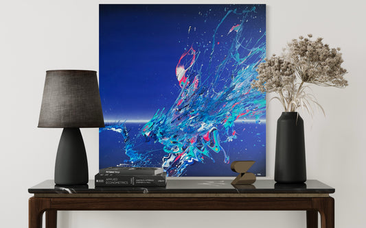 'Amplitude .3' 2024 100 x 100cms (39 x 39 inches)