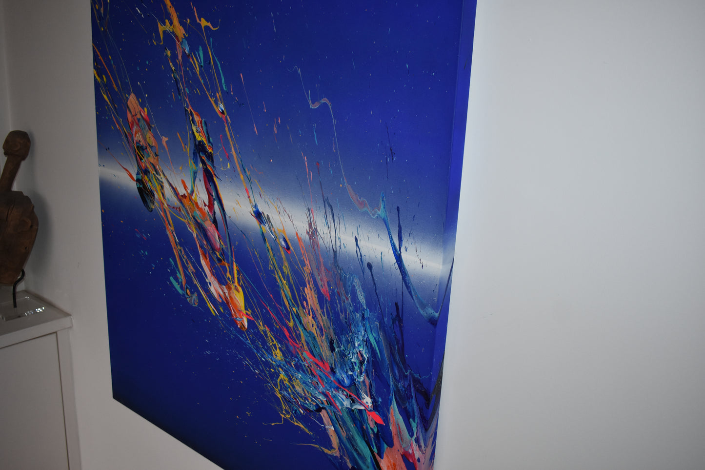 'Amplitude .2'  2024 acrylic on canvas 120 x 100cms (39'' x 47'')