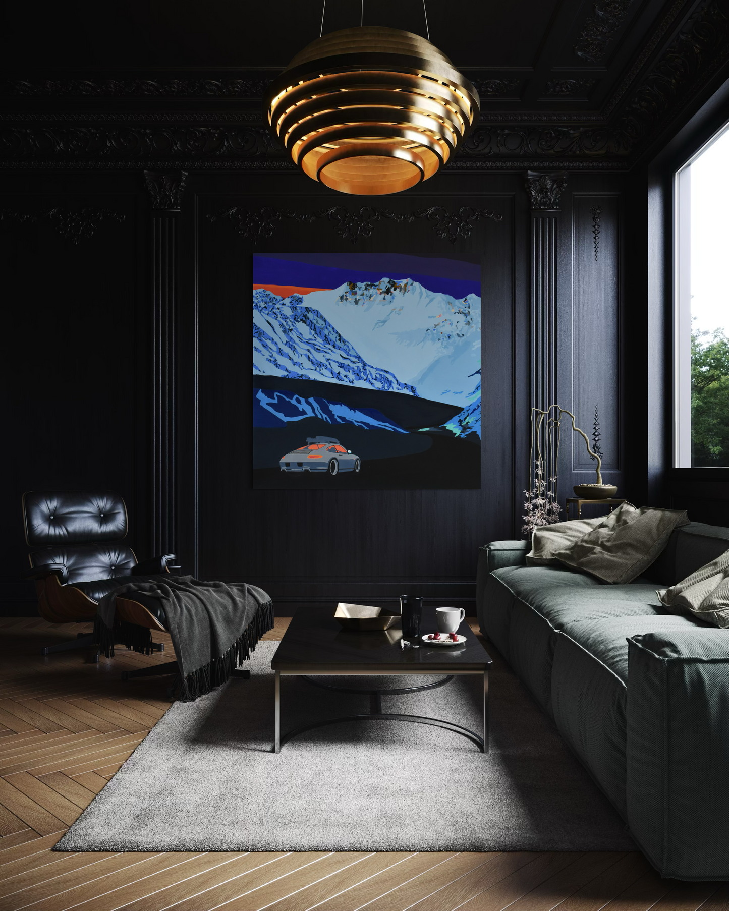 'Off the clock 2' 2025 mixed media, spray, Posca and acrylic on canvas