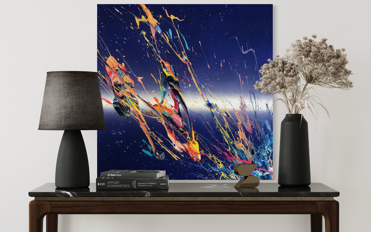 'Amplitude .2'  2024 acrylic on canvas 120 x 100cms (39'' x 47'')