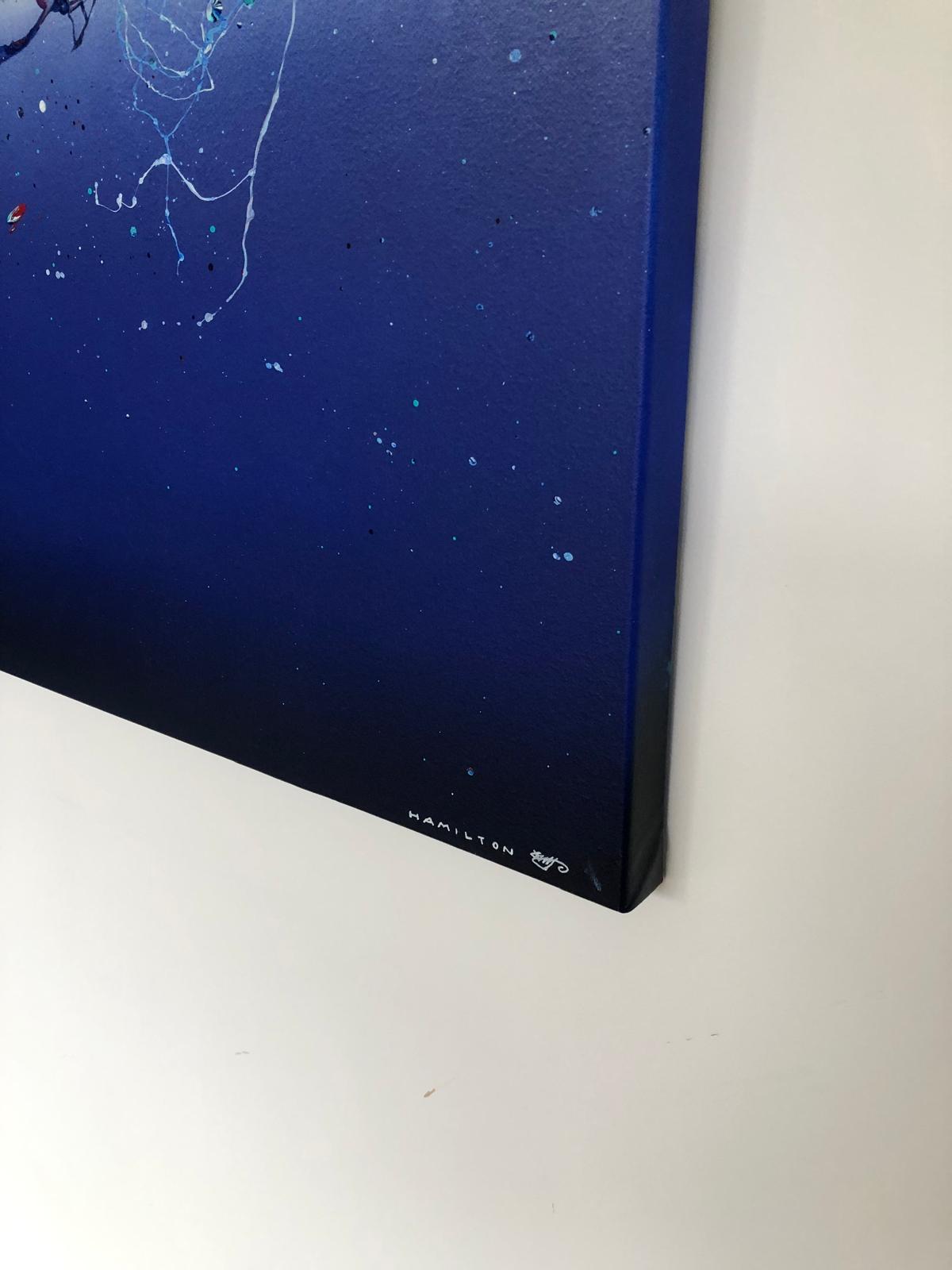 'Amplitude' 2024 Acrylic on canvas 39 x 39 inches (100cms x 100cms)