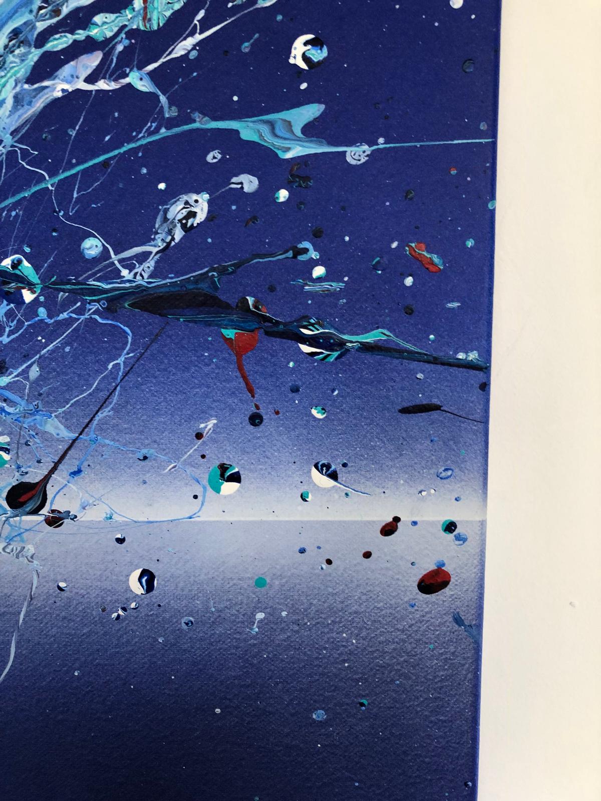 'Amplitude' 2024 Acrylic on canvas 39 x 39 inches (100cms x 100cms)