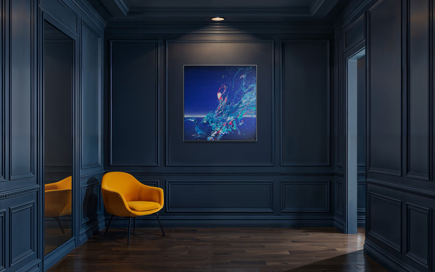 'Amplitude .3' 2024  100 x 100cms (39 x 39 inches)