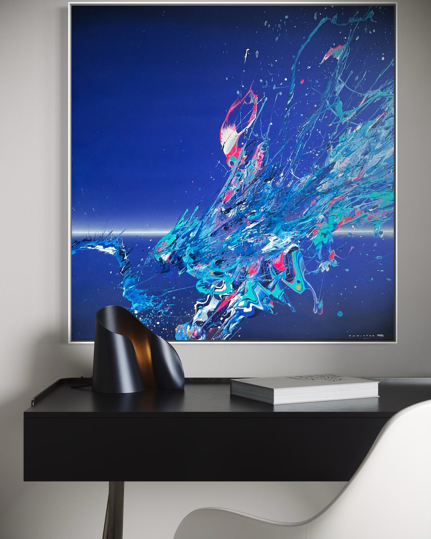 'Amplitude .3' 2024  100 x 100cms (39 x 39 inches)