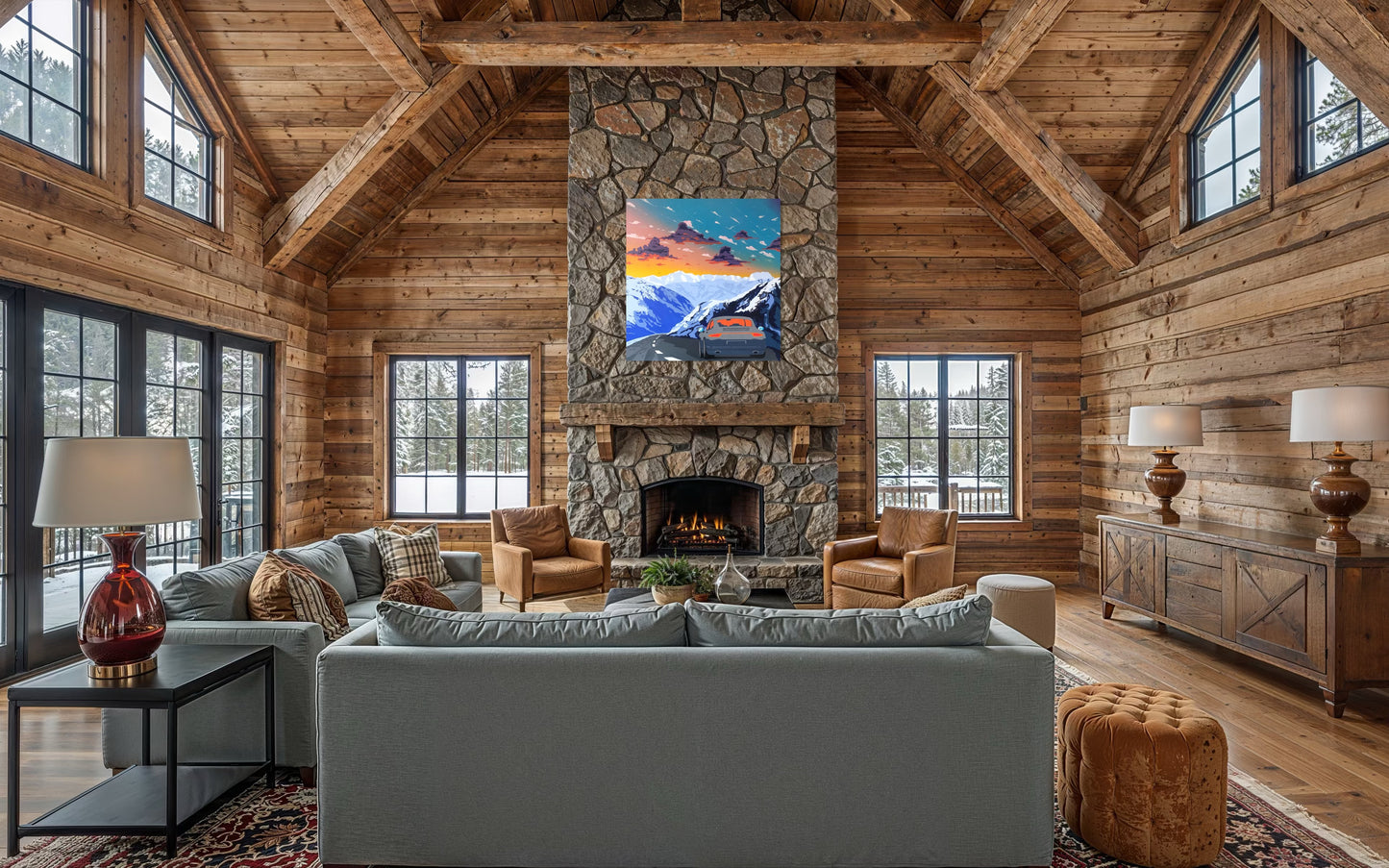 'Off the clock 3' 2025 mixed media, spray, Posca and acrylic on canvas