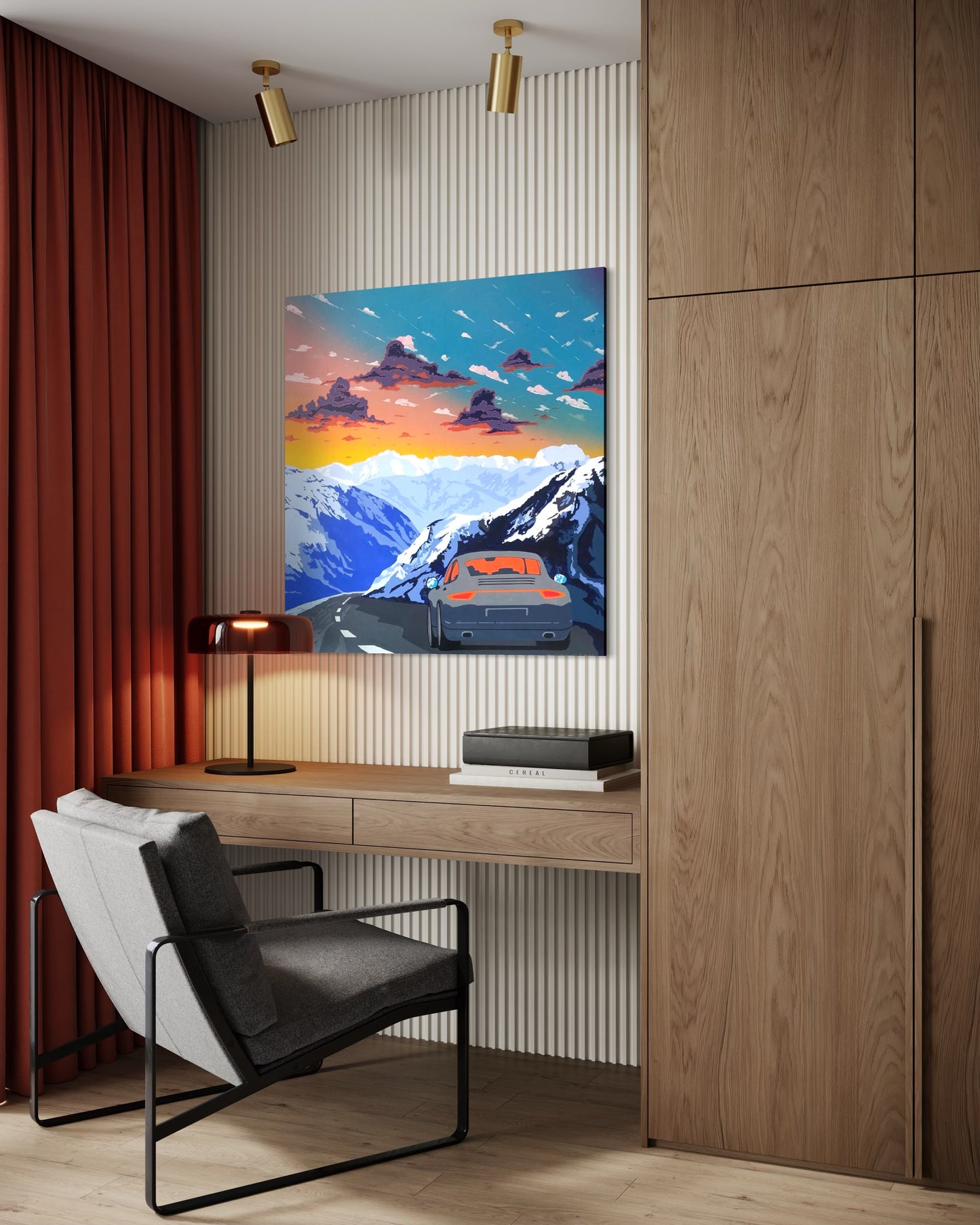 'Off the clock 3' 2025 mixed media, spray, Posca and acrylic on canvas